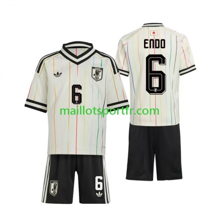 Maillot de Foot Japon Wataru Endo 6 Enfant Exterieur World Cup 2026